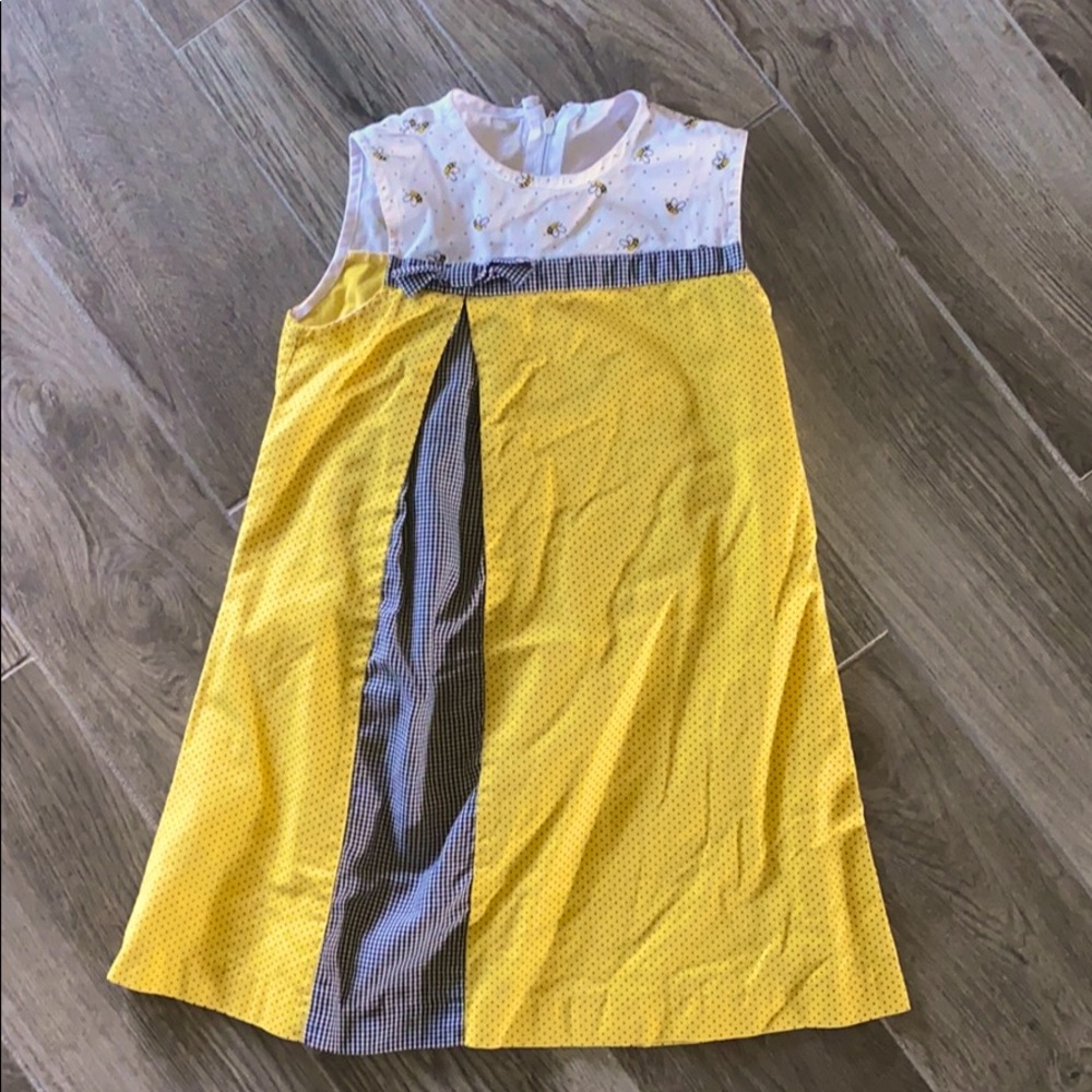 Bumble bee smock dress